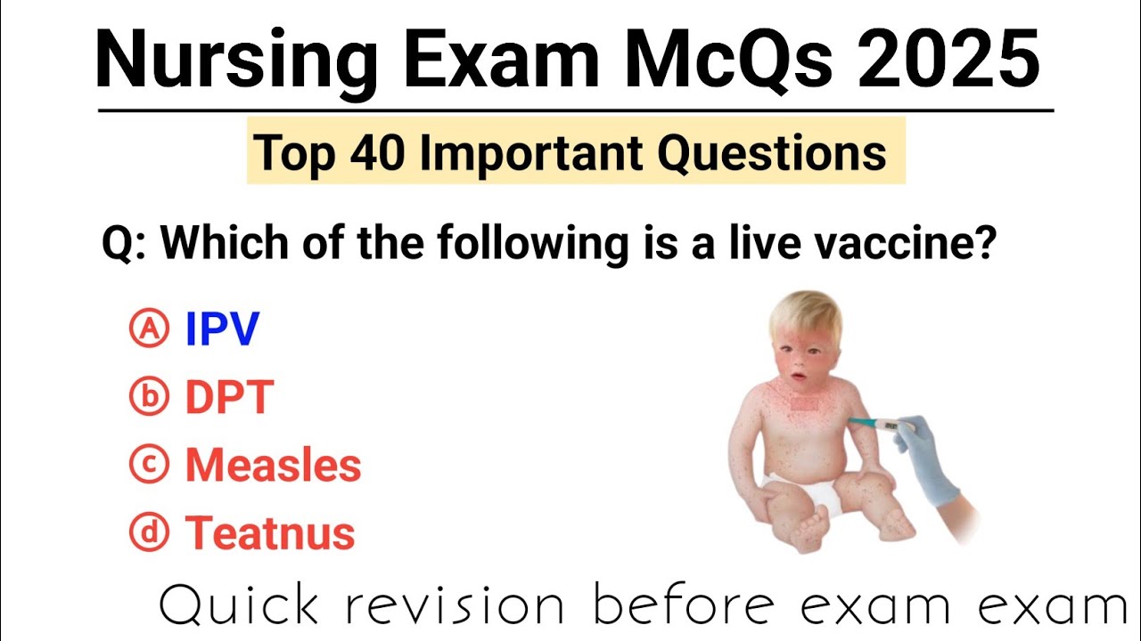 Nursing exam Mcq || Nursing exam preparation || Nursing mcq questions