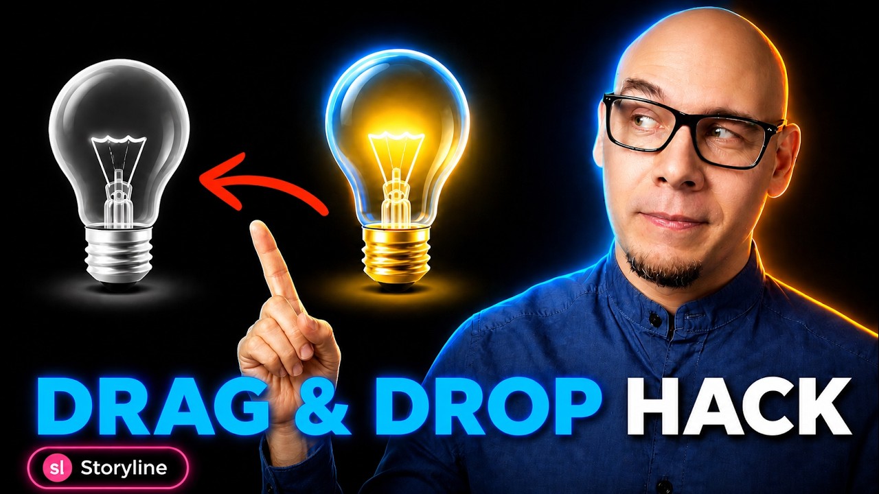 Solving Drag and Drop challenge in Articulate Storyline with some creativity