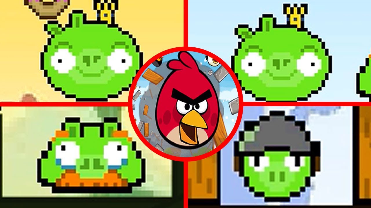 Angry Birds Scratch - All Bosses (Boss Fight) 1080P 60 FPS