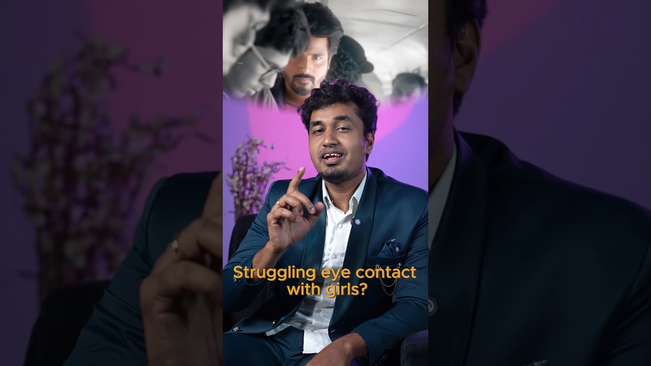 Struggling eye contact with girls? #tamil #shorts #love #relationship