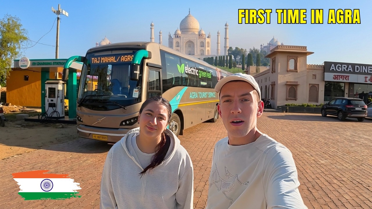 Первое прибытие в Агру, Индия 🇮🇳 (самый посещаемый город Индии?)