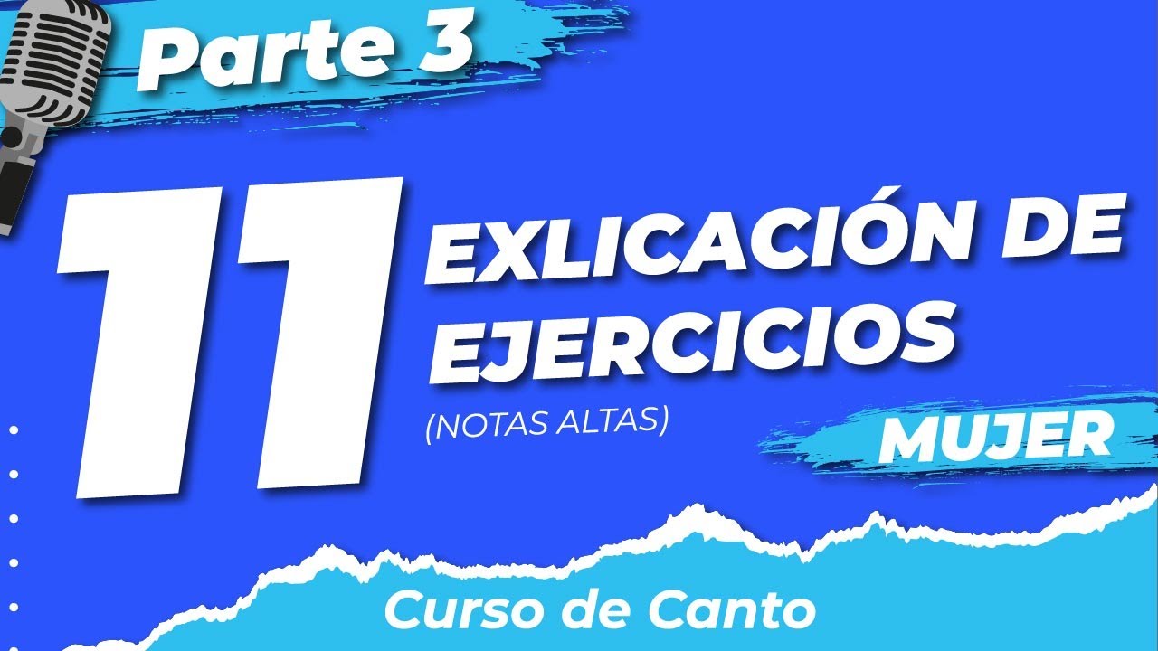 EXPLICACIÓN Y GUÍA DE EJERCICIOS DE NOTAS ALTAS PARA MUJER.