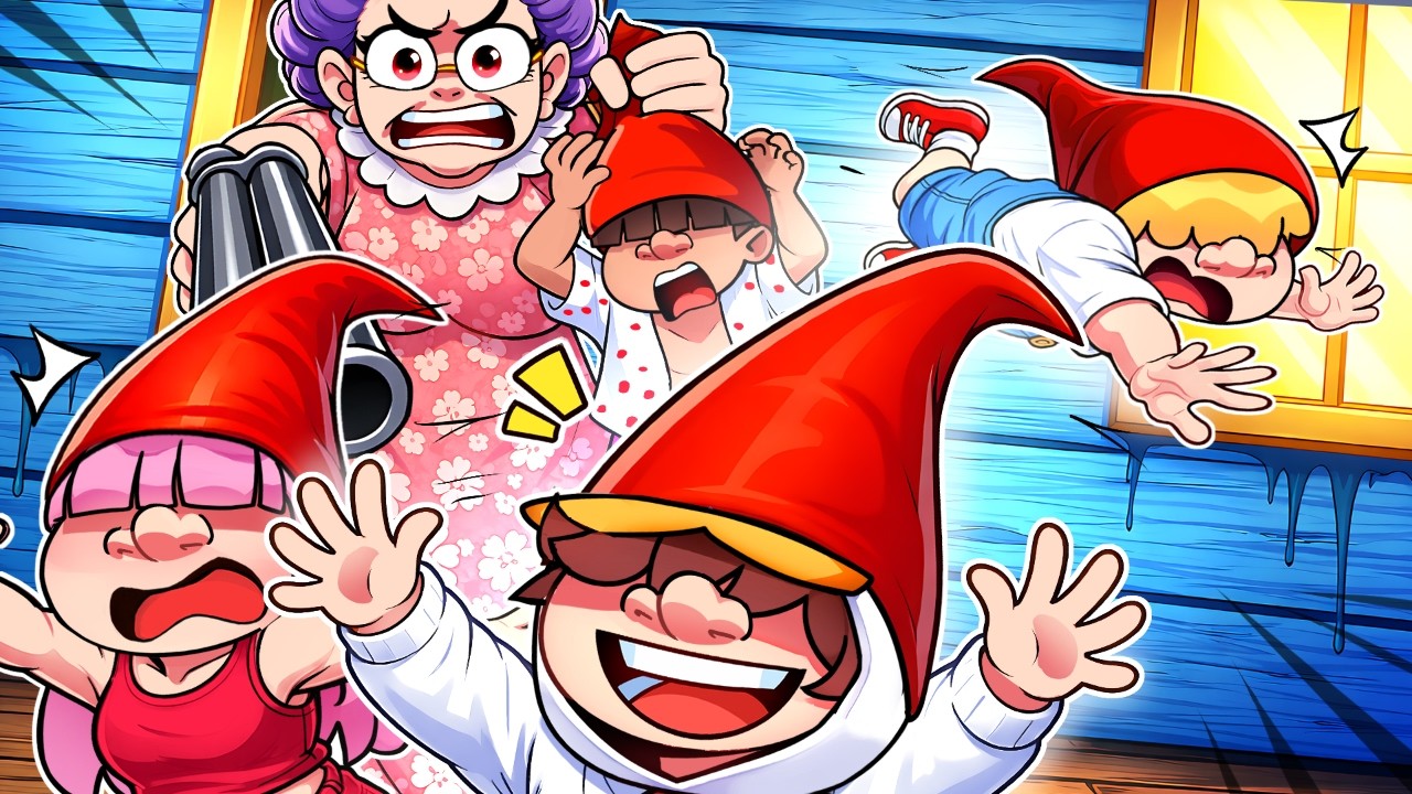 On est devenu des GNOMES pour CAMBRIOLER une Maison !