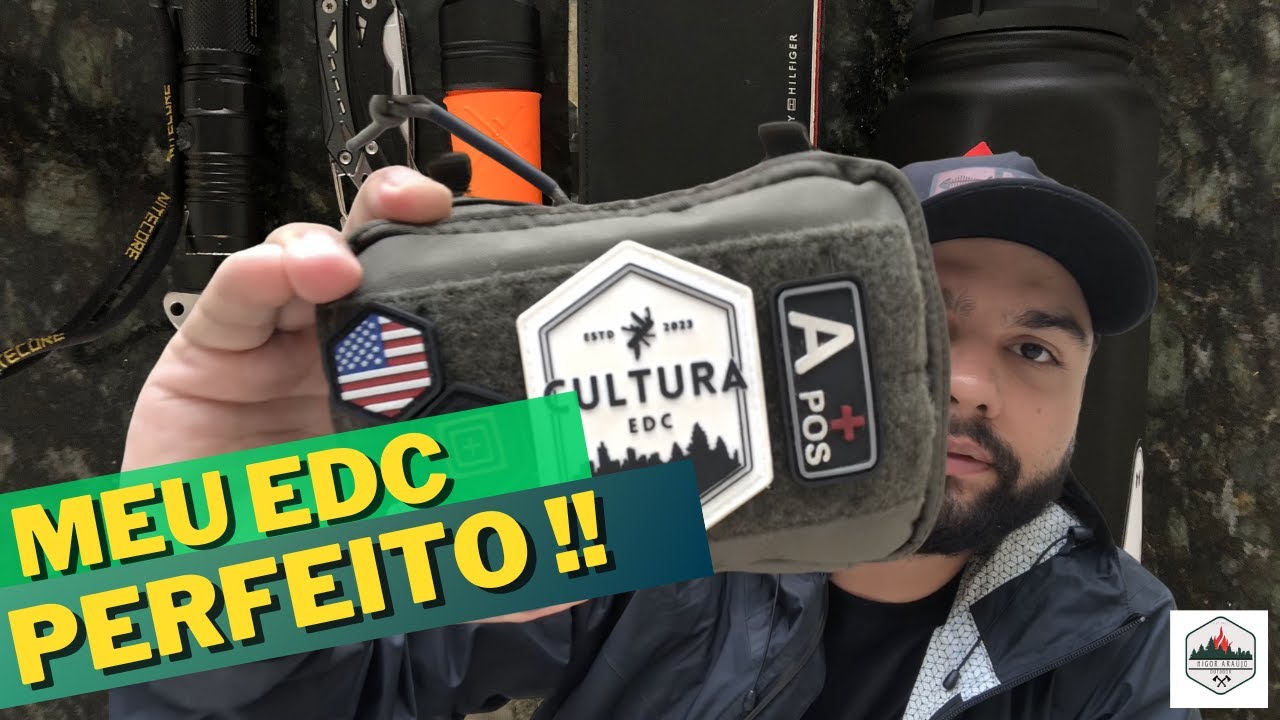 EDC PERFEITO! Existe EDC perfeito ? #edc #edcorganizer #5.11 #sobreviv&ecirc;ncia