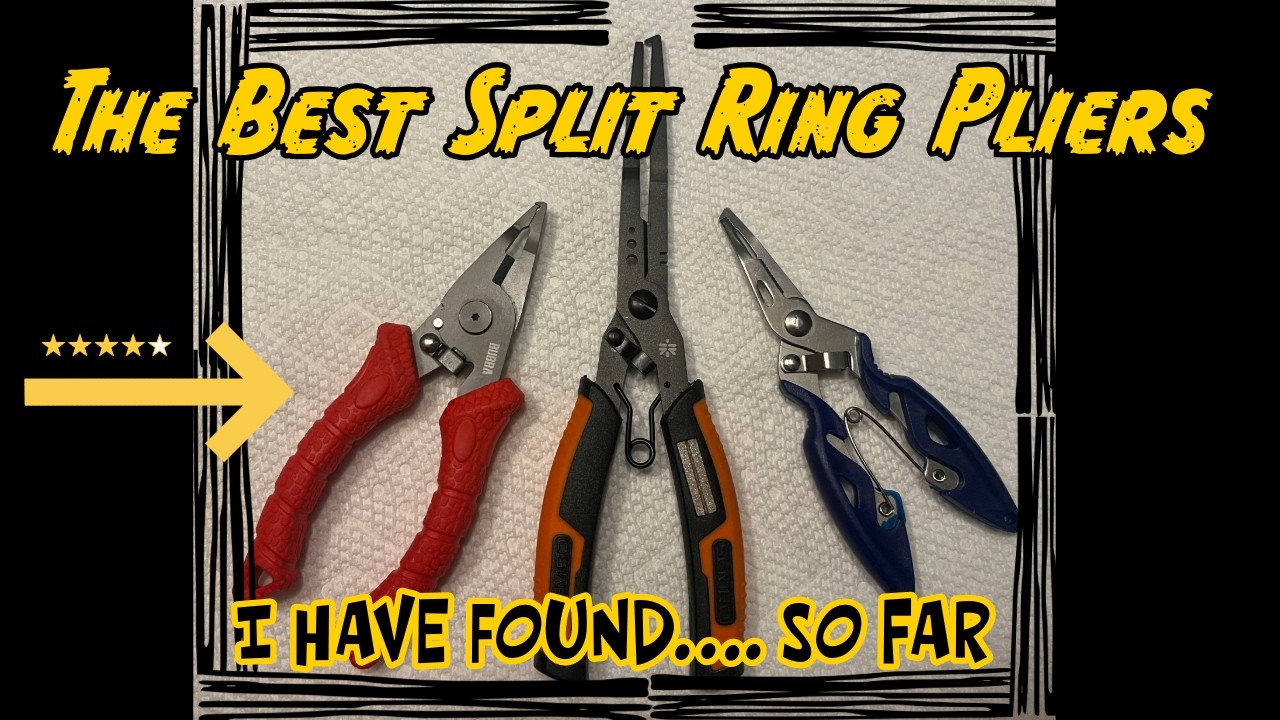 The Best Split Ring Pliers I have found...so far