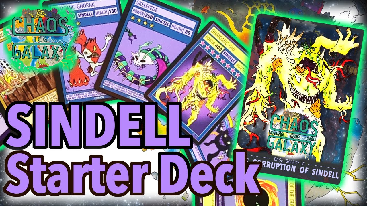 Starter Deck 6 - The Corruption of Sindell (Chaos Galaxy TCG Opening)