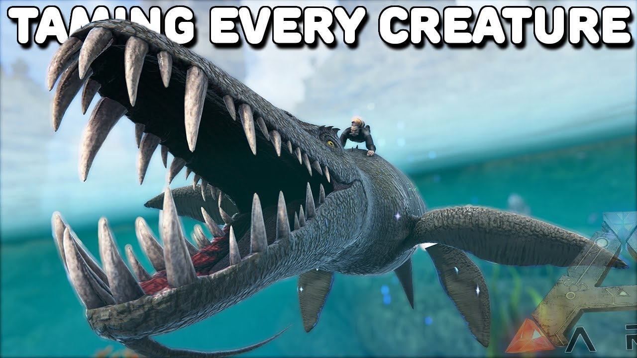 THE LIOPLEURODON HAS MAGIC ABILITIES | TAMING EVERY CREATURE | ARK SURVIVAL EVOLVED EP57