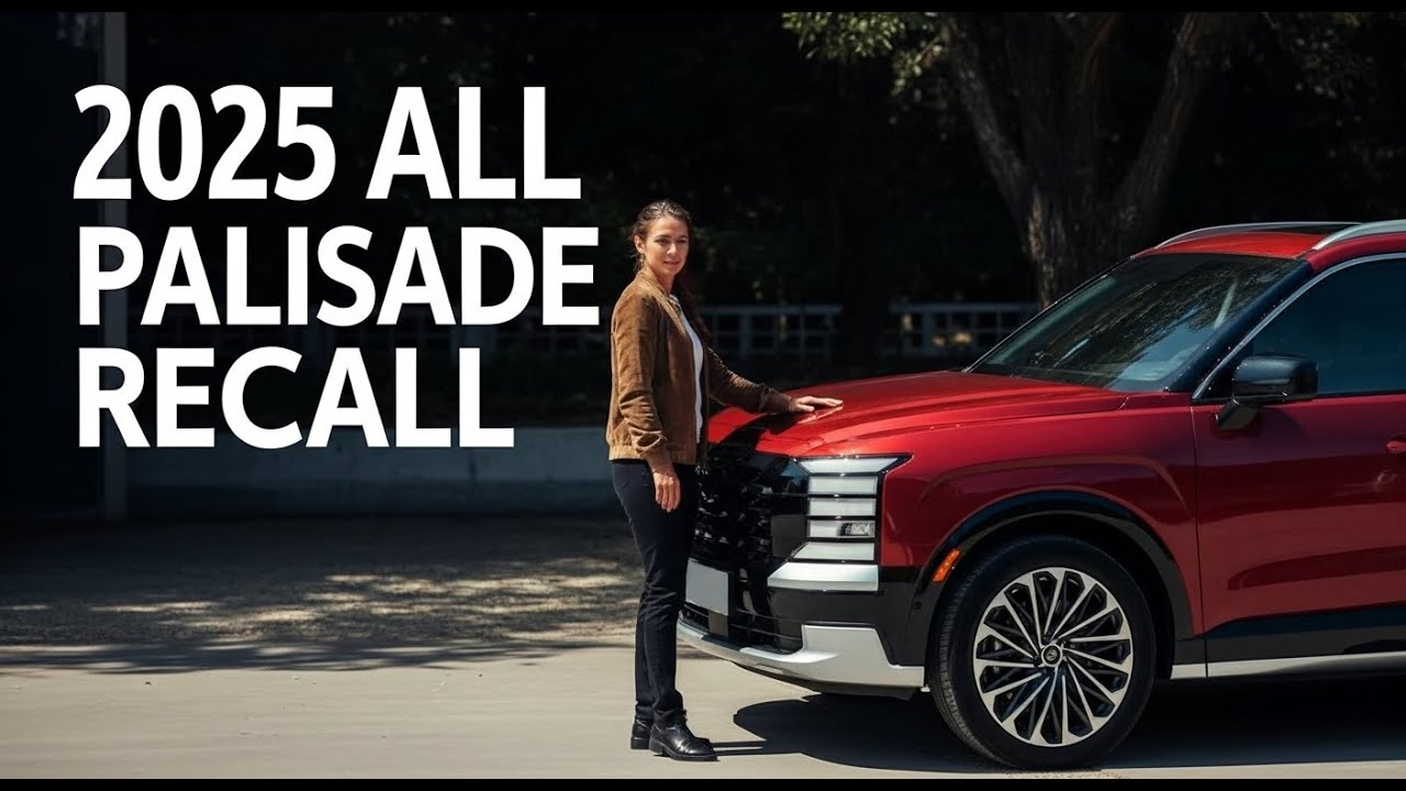 Отзыв Hyundai Palisade 2026 года (2020&ndash;2025) из-за неисправных пряжек ремней безопасности