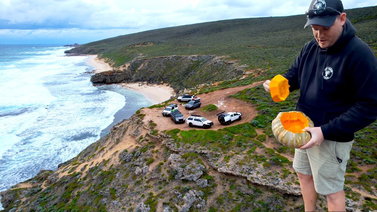 Margaret River Bush Camping & 4x4ing  || Curry IN a Pumpkin  |  Possum Shower...? 🤣🤣🤣