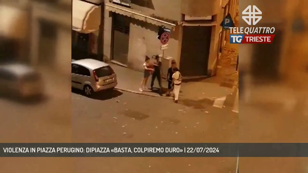 VIOLENZA IN PIAZZA PERUGINO: DIPIAZZA «BASTA, COLPIREMO DURO» | 22/07/2024
