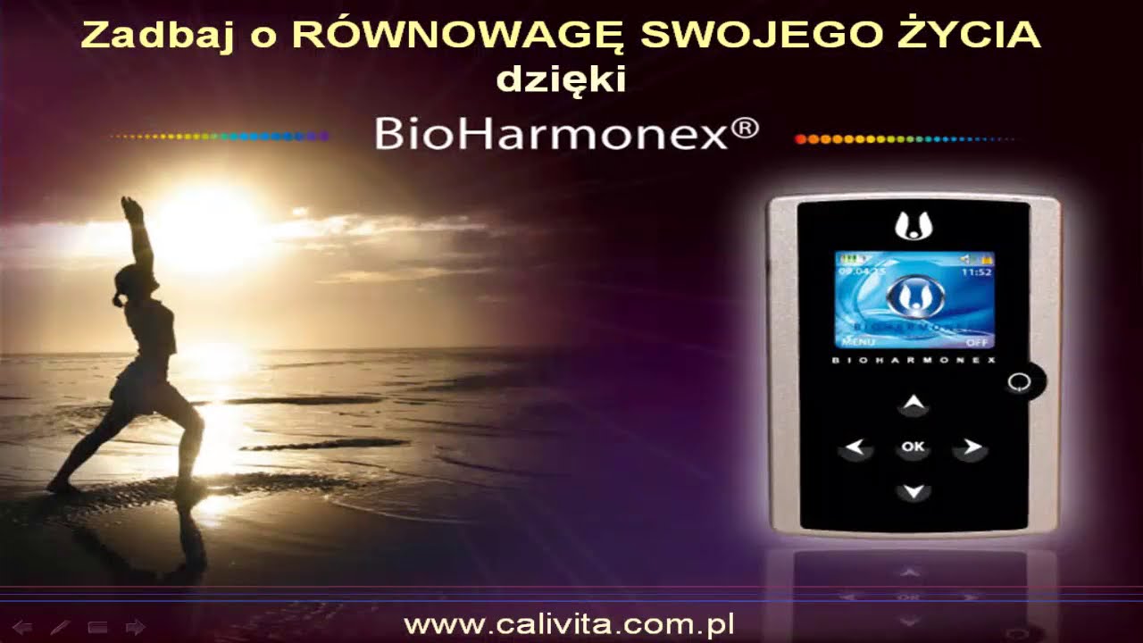 Bioharmonex 3.0 Calivita emituje impulsowe pole elektromagnetyczne o bardzo niskim natężeniu