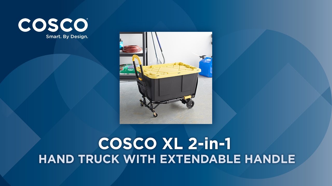 Cosco Shifter XL 300-Pound Capacity Multi-Position Folding Hand Truck/Cart with Extendable Handle
