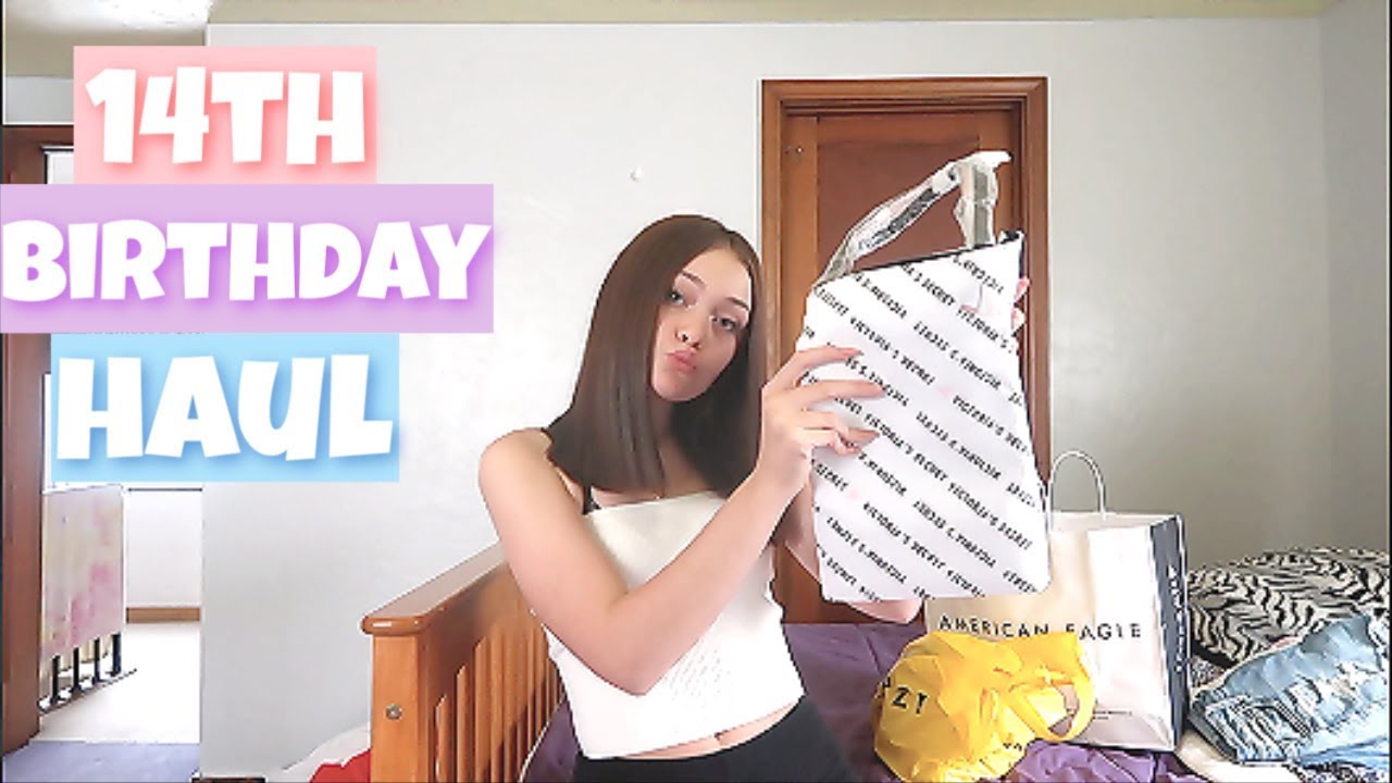 14th Birthday Haul | Mya Rae