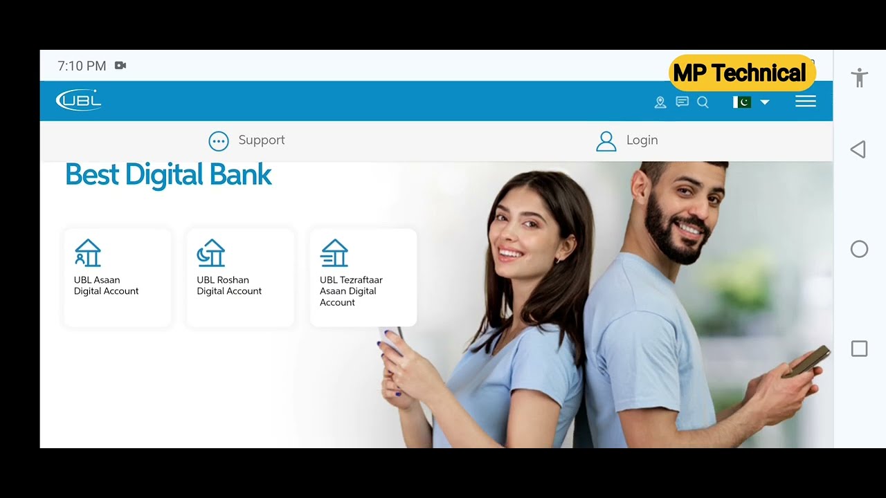 UBL Freelancer Digital Account Opening | How to Create UBL Account Online | MP Technical