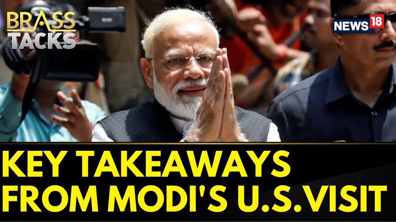 PM Modi U.S. Visit | PM  Modi In USA | PM  Modi Meets Top CEOs In USA  | English News | News18
