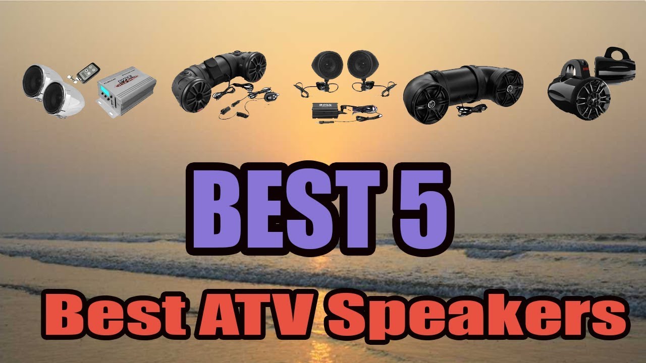 BEST ATV SPEAKERS-2020 || Amazon Touch & Take