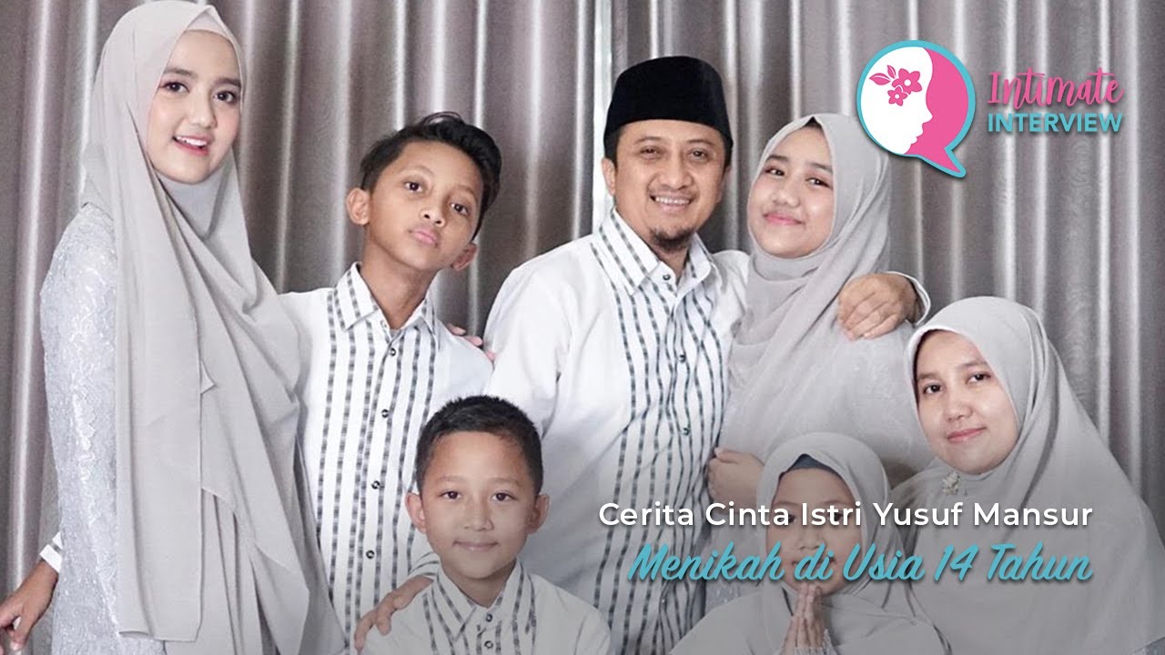 Cerita Cinta Istri Yusuf Mansur Menikah di Usia 14 Tahun