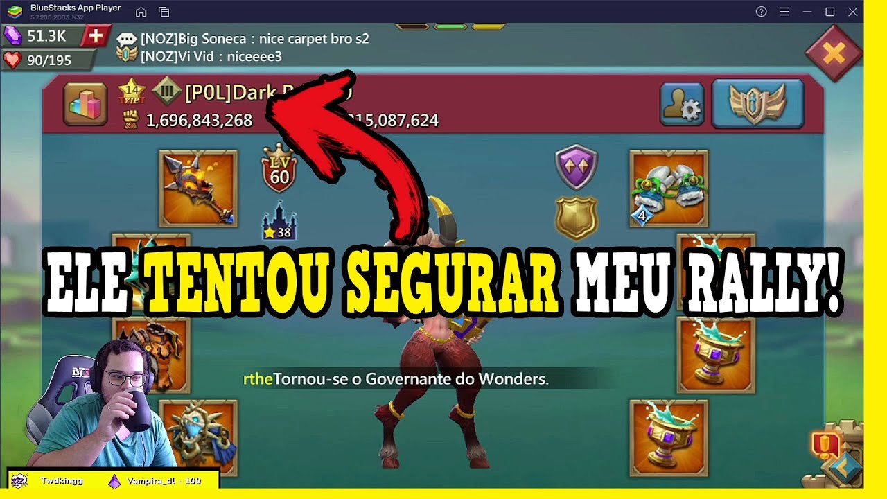 FIZ MUITA KILL NESSE KVK! Lords Mobile
