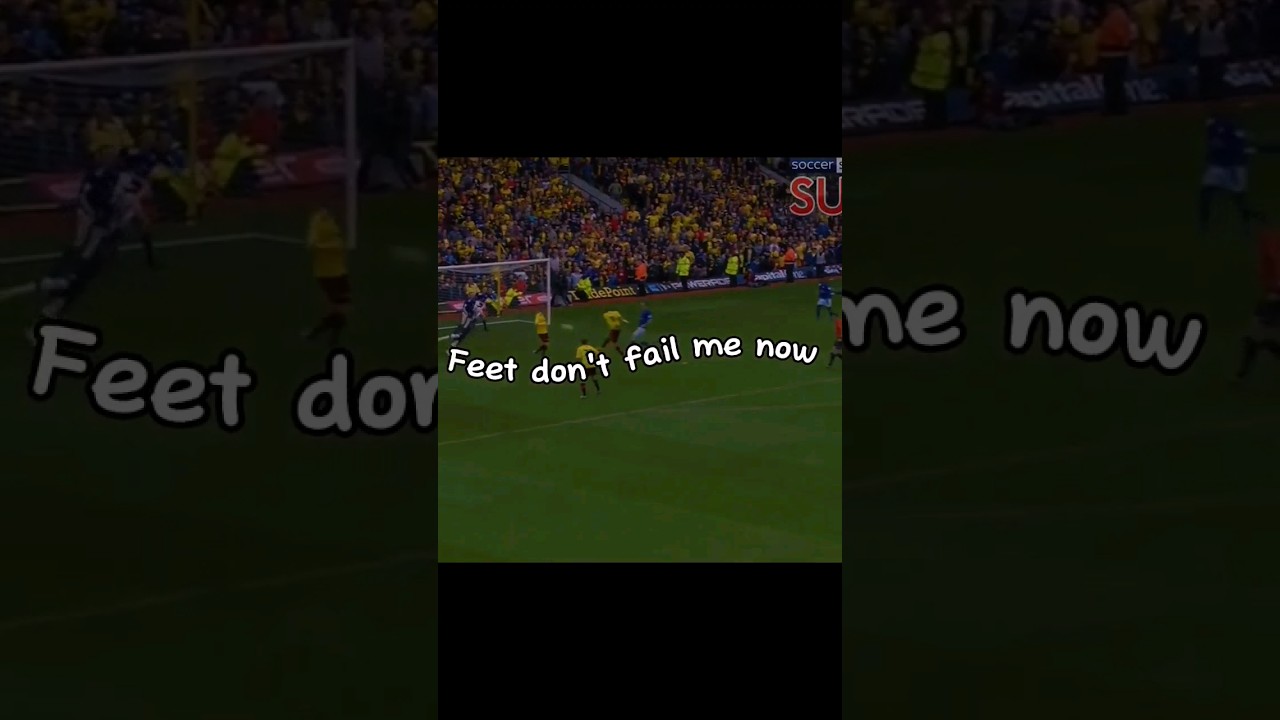 Here's Hogg, Deeney! Feet don't fail me now! #football