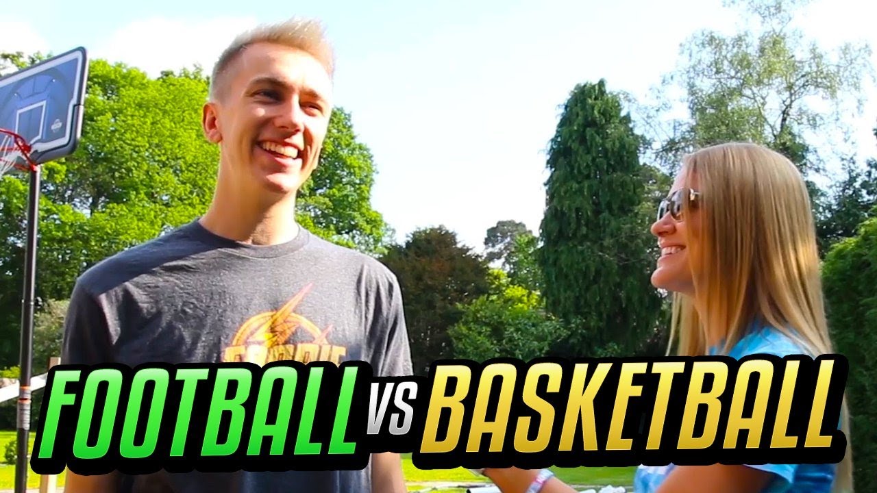 FOOTBALL vs BASKETBALL w/ Miniminter !!