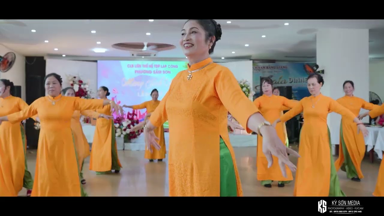 Clb dân vũ phường Bắc Sơn _Sầm sơn  Hát múa:  Hai Quê. SN lần thứ 3
