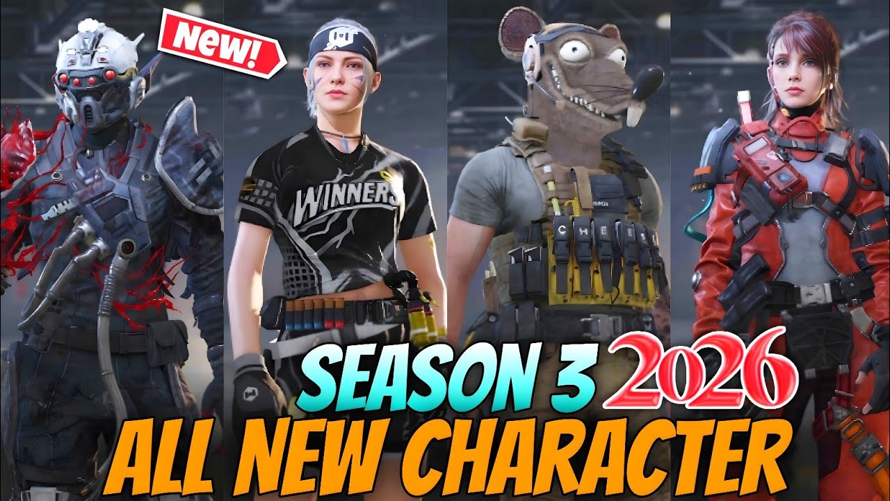 *NEW* Season 3 All New Character 2026 | Battle Pass & StrongBox+Lucky Box Character | CODM S3 Leaks