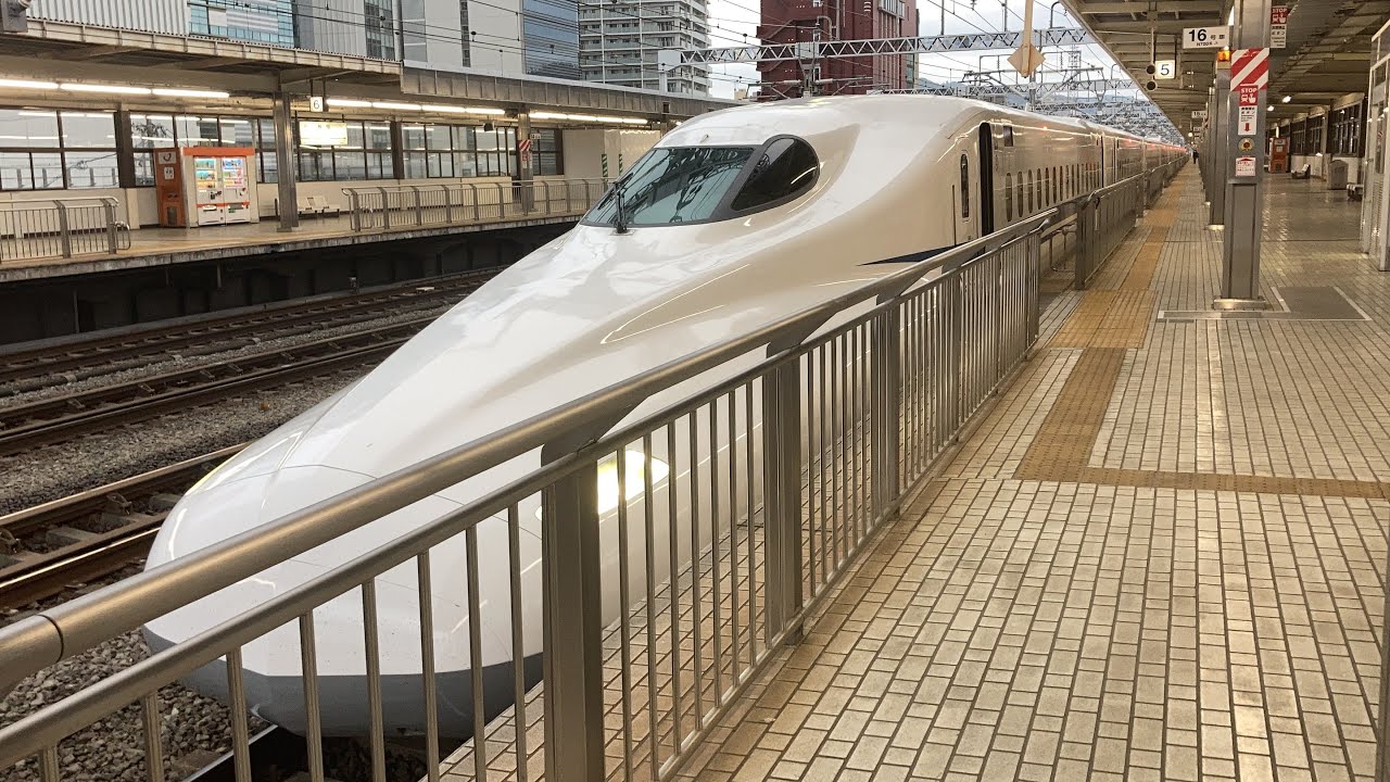 新幹線こだま804号(N700A)車窓 静岡→東京/ 東海道新幹線 静岡622発[Japan]Train(Shinkansen)Window View | Shizuoka - Tokyo
