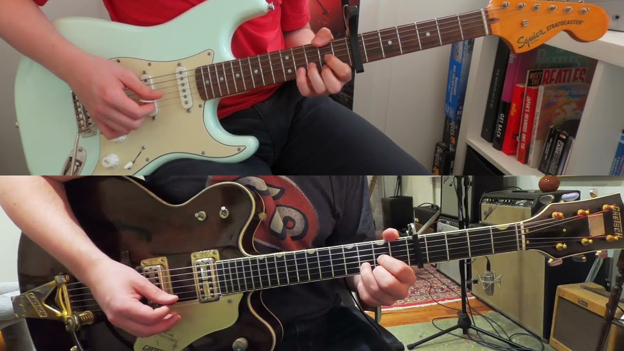 I'll Be Your Mirror - The Velvet Undergound - Lead and Rhythm Guitar Cover: Feat. @sampopkin!!