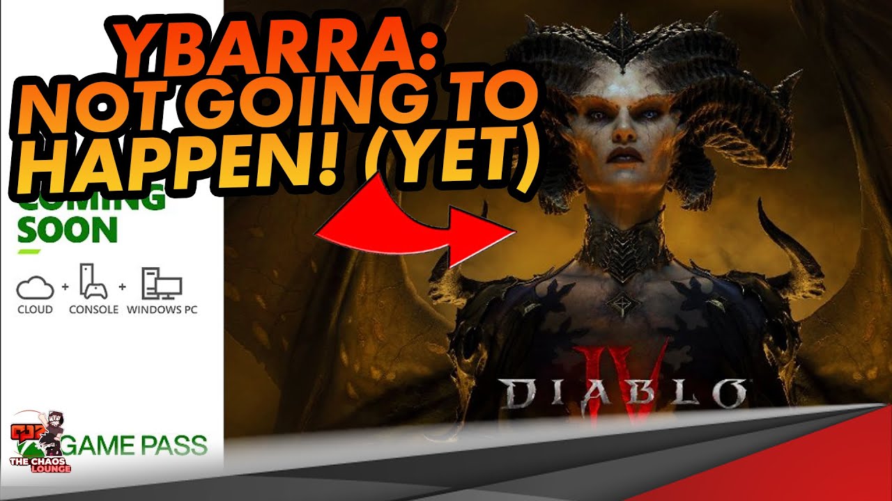 Mike Ybarra: Not Going to Happen! Diablo IV to Game Pass - But Will it?