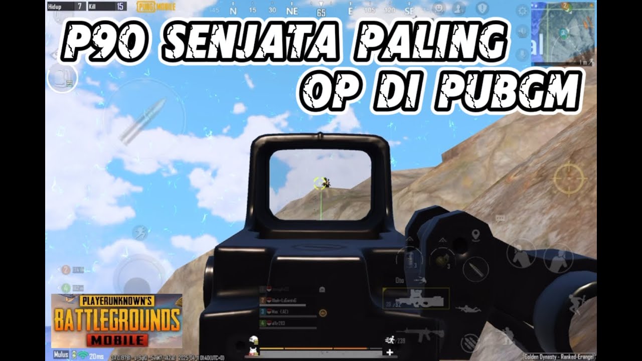 P90 SENJATA PALING OP DI PUBGMOBILEID || PUBGMOBILE