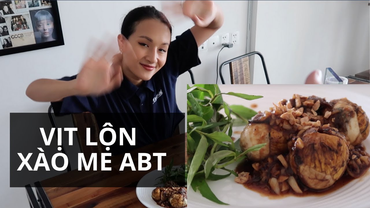 HỘT VỊT LỘN XÀO ME NGÀY MƯA GIÓ | Anh bạn thân Cooking #5 | Vlog
