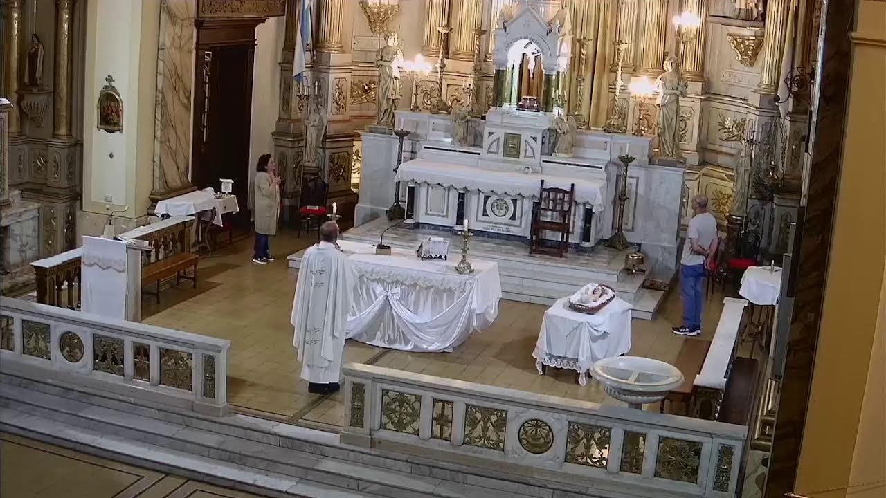 Santa Misa Bautismo del Señor Domingo 11/01/26 8:00 Horas
