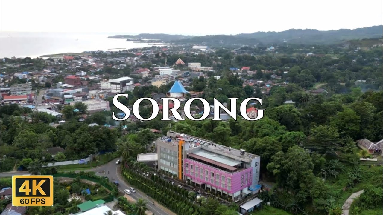Sorong, Papua Barat Daya Indonesia 🇮🇩 By Drone #sorong #papuabaratdaya #indonesia