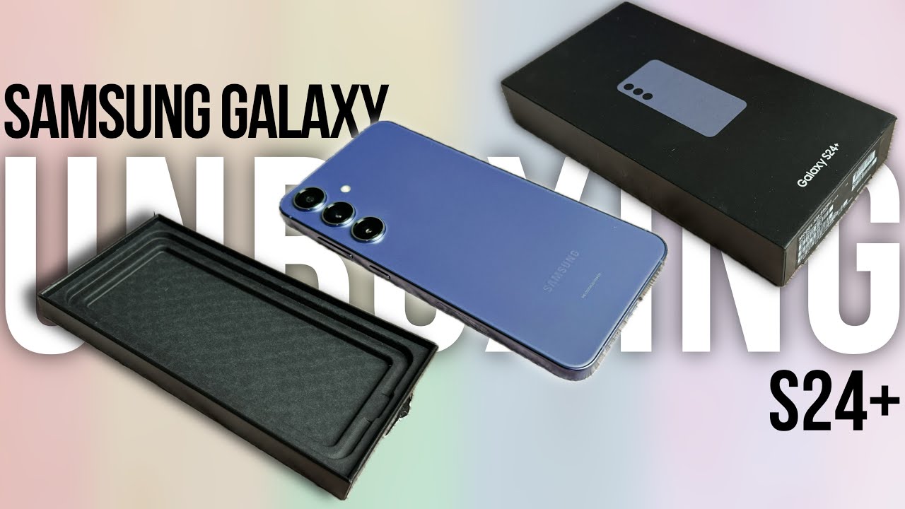 Распаковка и настройка Samsung Galaxy S24 Plus!