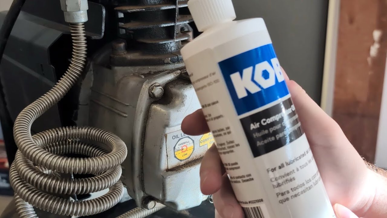 How To Change Oil in Direct-Drive Vertical Tank Air Compressor