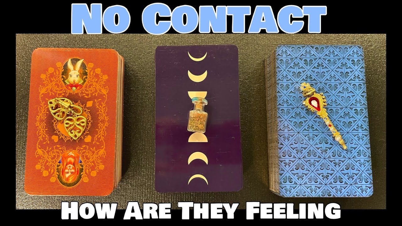 🤐No Contact…How They Feel❤️‍🩹 Pick a Card Tarot Reading