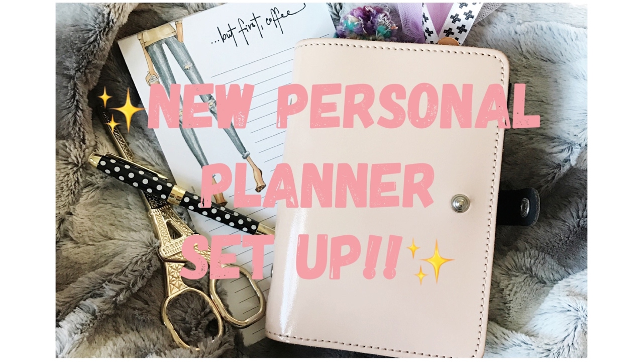 | NEW | Personal Filofax School and Home Set Up!!