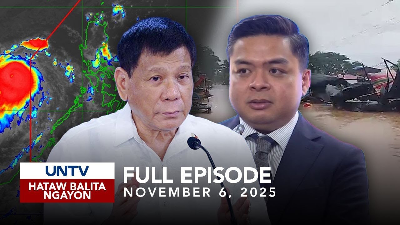 UNTV: Hataw Balita Ngayon | November 6, 2025