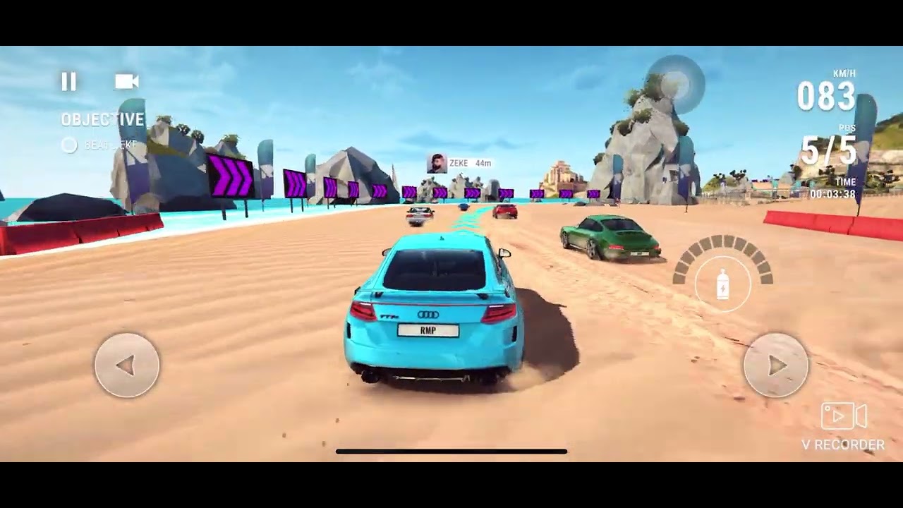 Audi TT RS Coupe Zeke Boss Race #1 Race Max Pro Iphone 11 Gameplay Part 1 2025