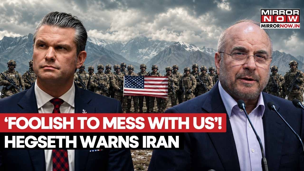 Hegseth Warns Iran! &lsquo;Foolish&rsquo; To Mess With US Military As Ghalibaf Fires Back In Shock Row