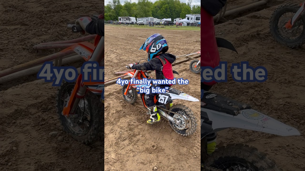 KTM SX-E 3 electric dirt bike | JR MINI 4-6 #dirtbike #motocross #racing