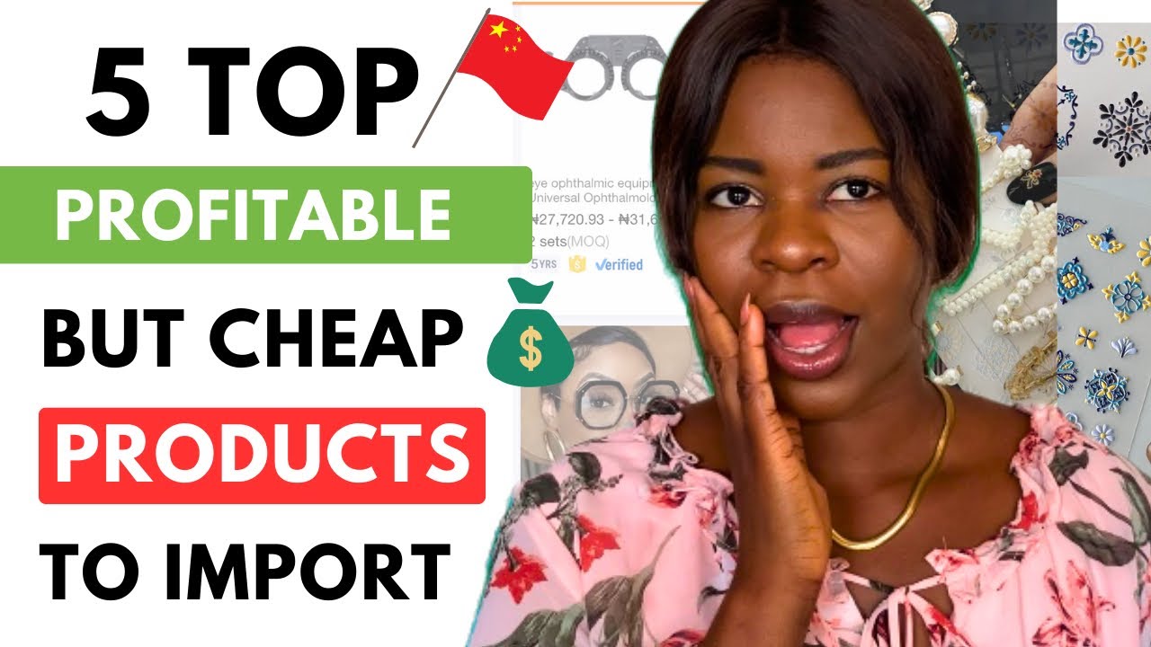 Highly Recommend ✔️ Top 5  Profitable Products to import from China | Alibaba online Shopping #china