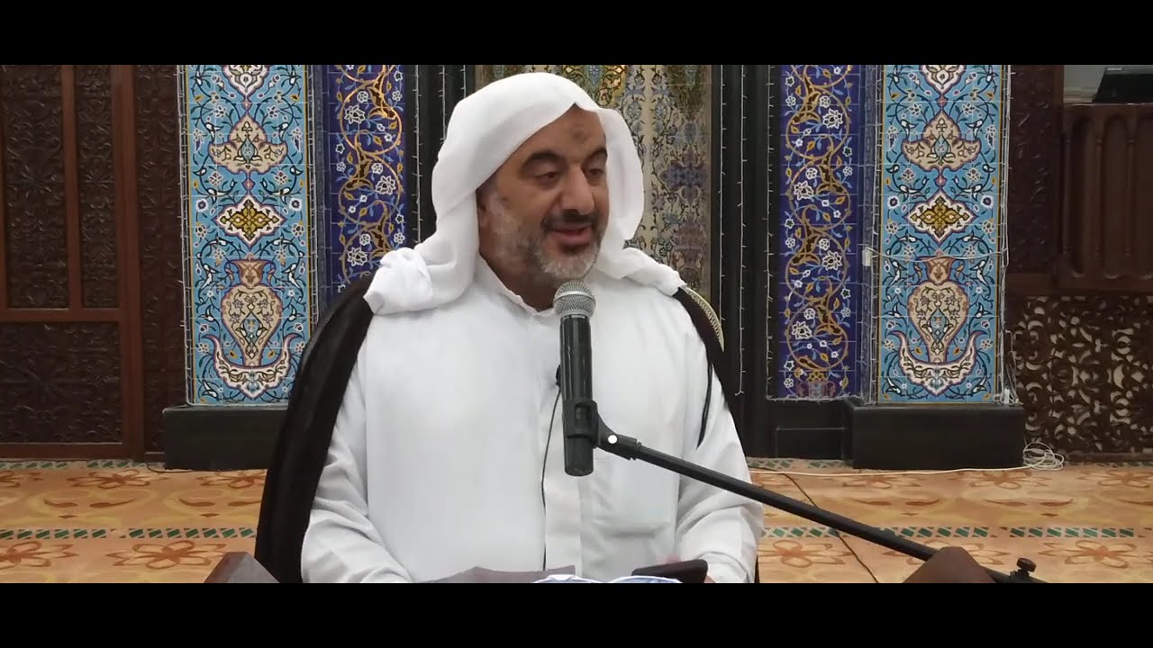 الشيخ حسن بوخمسين في خطبة الجمعة: 