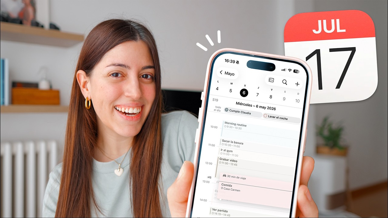 20 trucos (muy útiles) de la app Calendario de Apple que debes conocer 🗓️✨