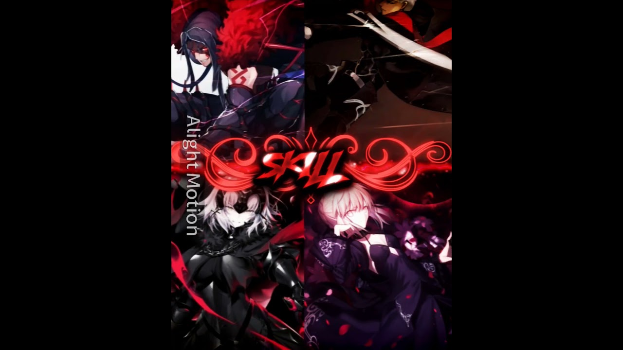Saber Alter VS Emiya Alter VS Cu Chulainn Alter VS Jeanne Alter #fgo #edit #animeedit #fete