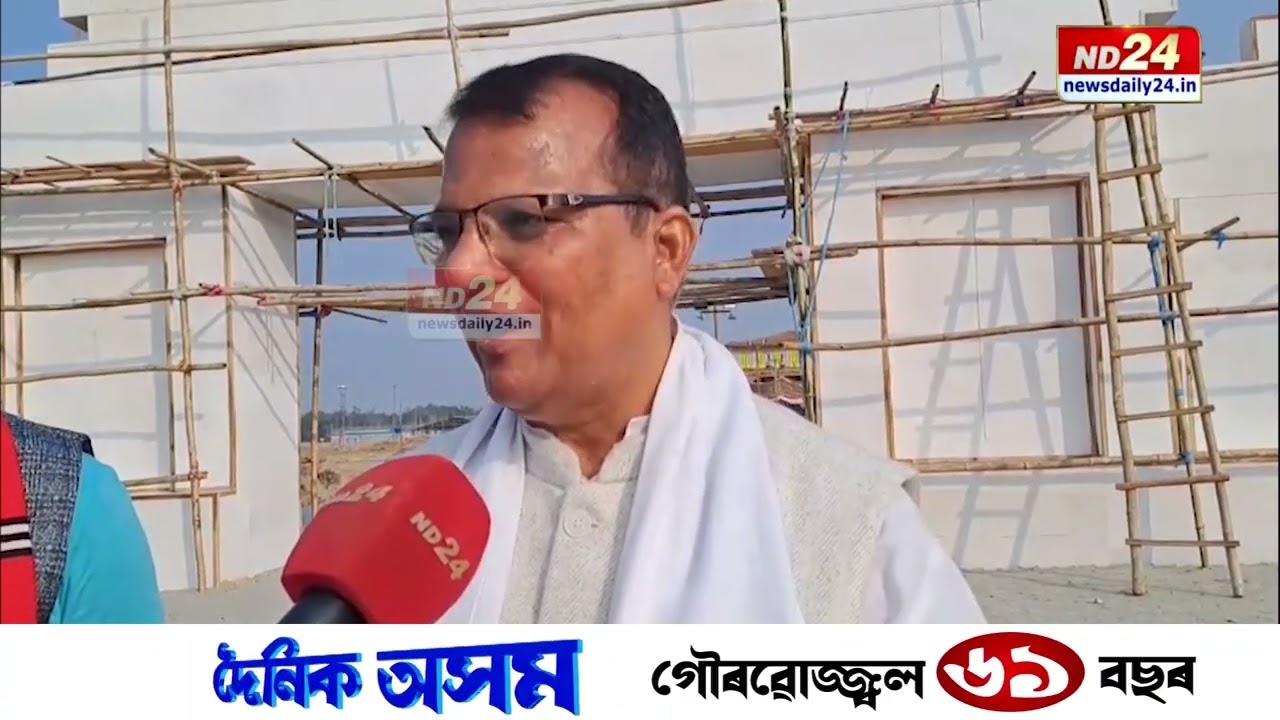 হৰিনামৰ ধ্বনিৰে মুখৰিত ধলাইবিলৰ জ্যোতি-বিষ্ণু সমন্বয় ক্ষেত্ৰ