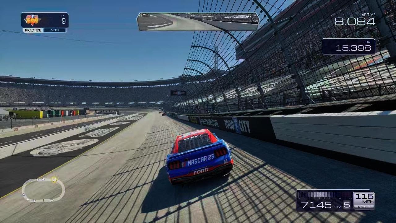 NASCAR 25 - Wheel Settings Test