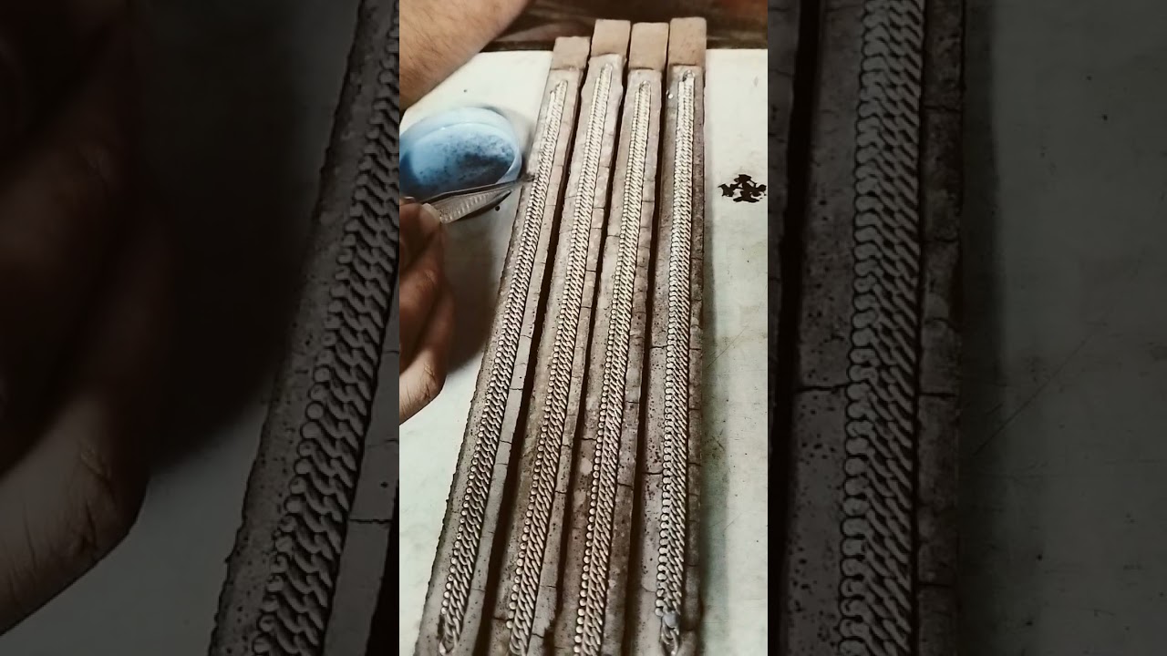 Making Silver Anklets🫰#