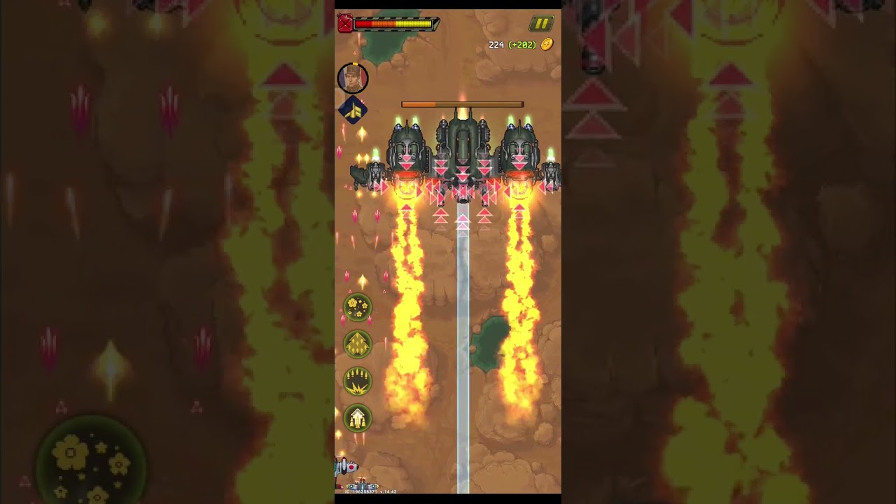 Tier 2 Tournament | All 4 Bosses | 1945 Air Force Gameplay