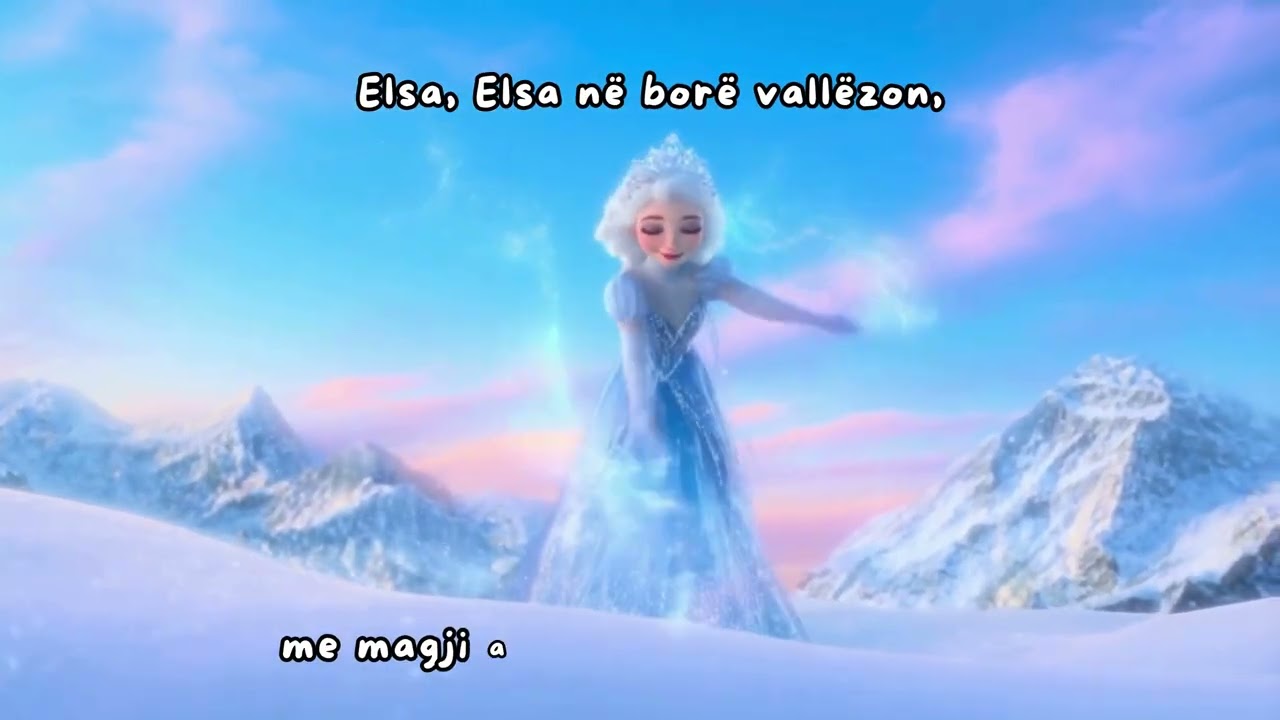 🎶 ELSA dhe Bora Magjike 🎶❄️ #shqip